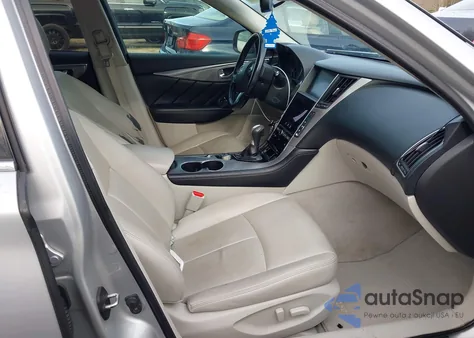 2015 Infiniti Q50 Premium z USA, uszkodzony, nr VIN JN1BV7AR1FM396251